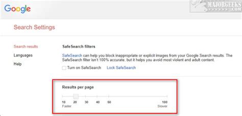 How to Get More Google Search Results per Page .